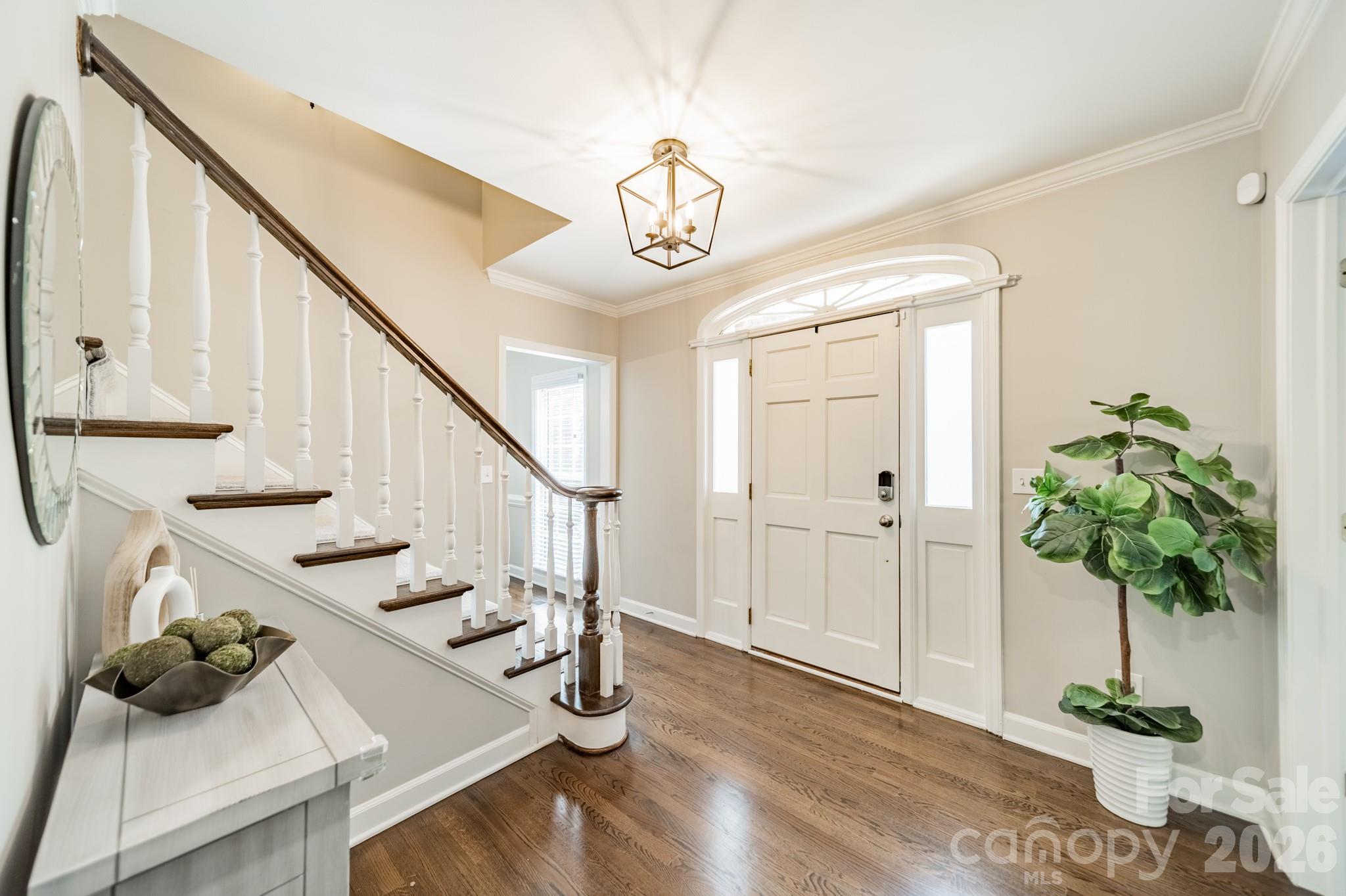 231 South Downs Way Fort Mill, SC 29708 - Photo 5 of 48 a view of entryway and hall with wooden floor