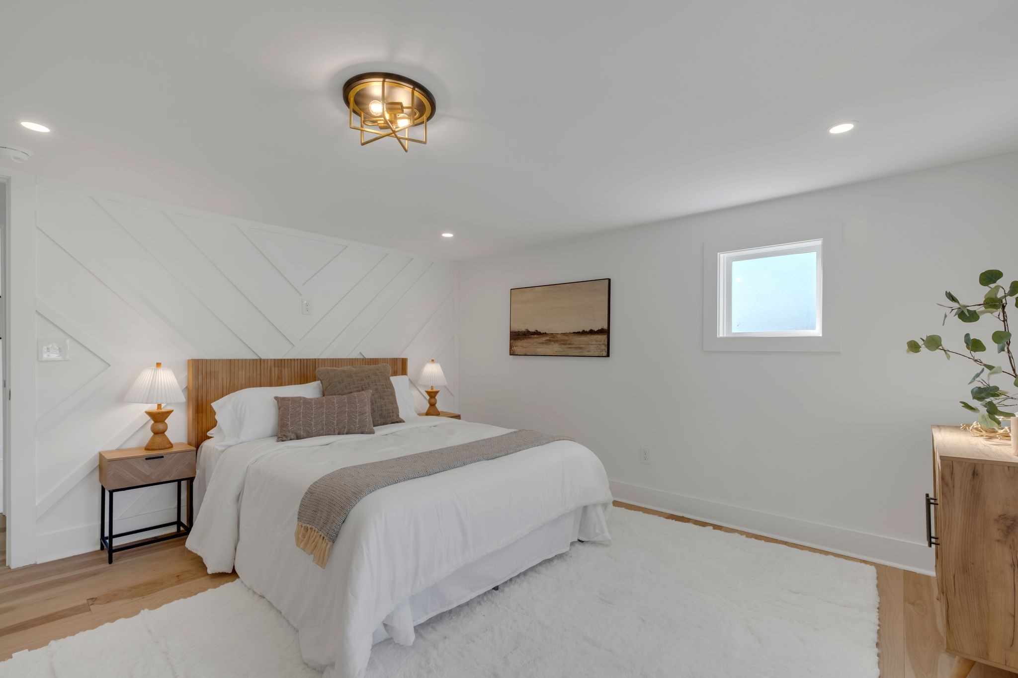 568 West Campbell Road Goodlettsville, TN 37072 - Photo 18 of 27 a bedroom with bed and a night stand