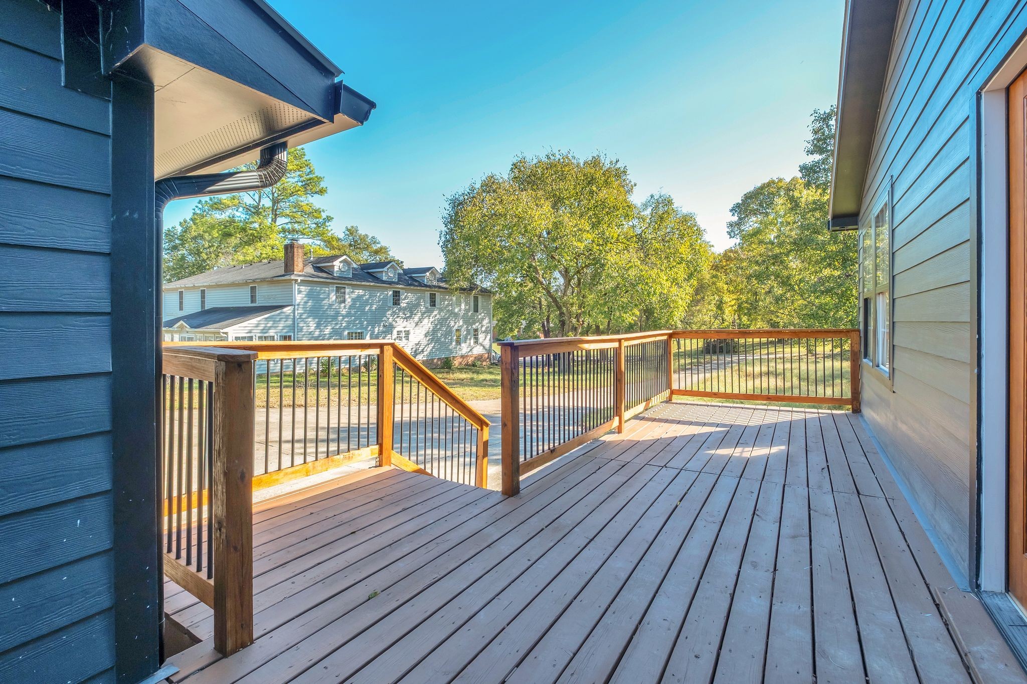 568 West Campbell Road Goodlettsville, TN 37072 - Photo 22 of 27 a view of deck with wooden floor and outdoor seating