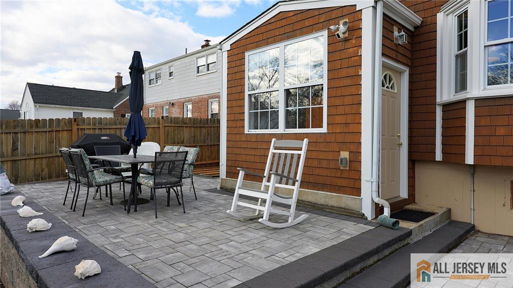 333 Melrose Avenue Middlesex, NJ 08846 - Photo 32 of 36 a view of a dinning tables and chairs in the patio