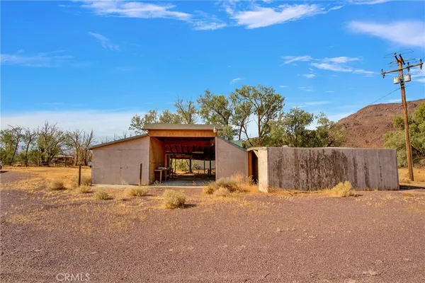 a view of a house with a patio