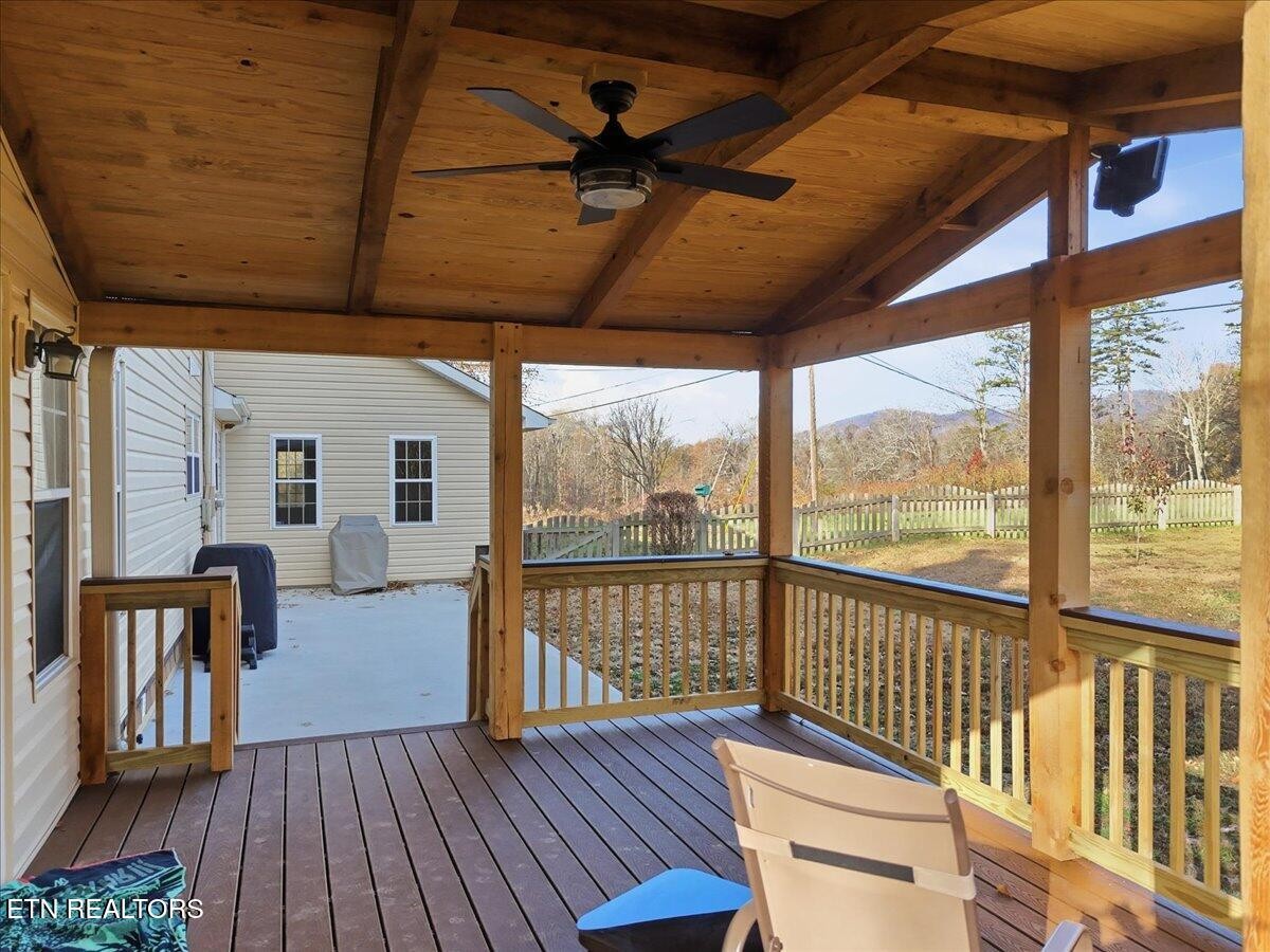 105 Carl Terry Road Wartburg, TN 37887 - Photo 38 of 55 a view of a porch with wooden floor