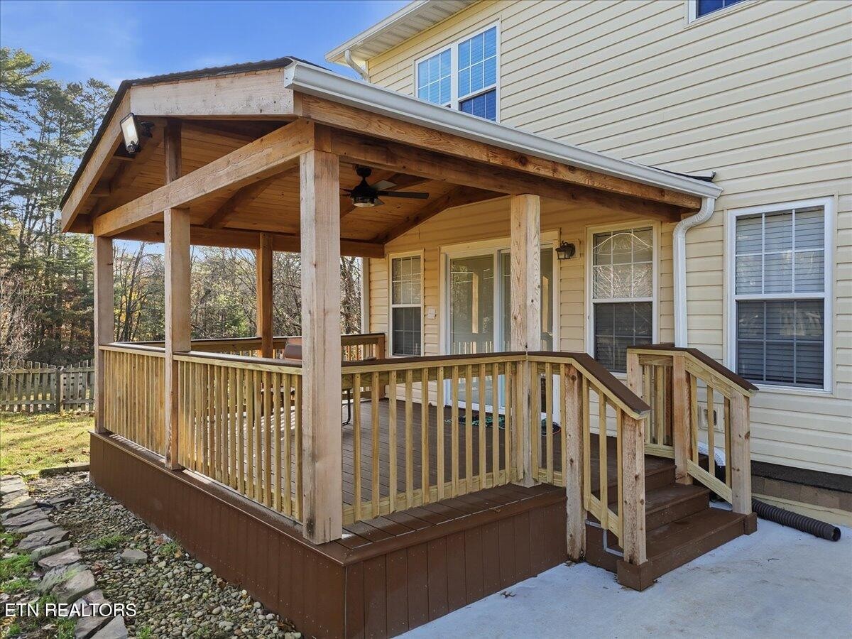 105 Carl Terry Road Wartburg, TN 37887 - Photo 39 of 55 a view of a house with wooden floor roof