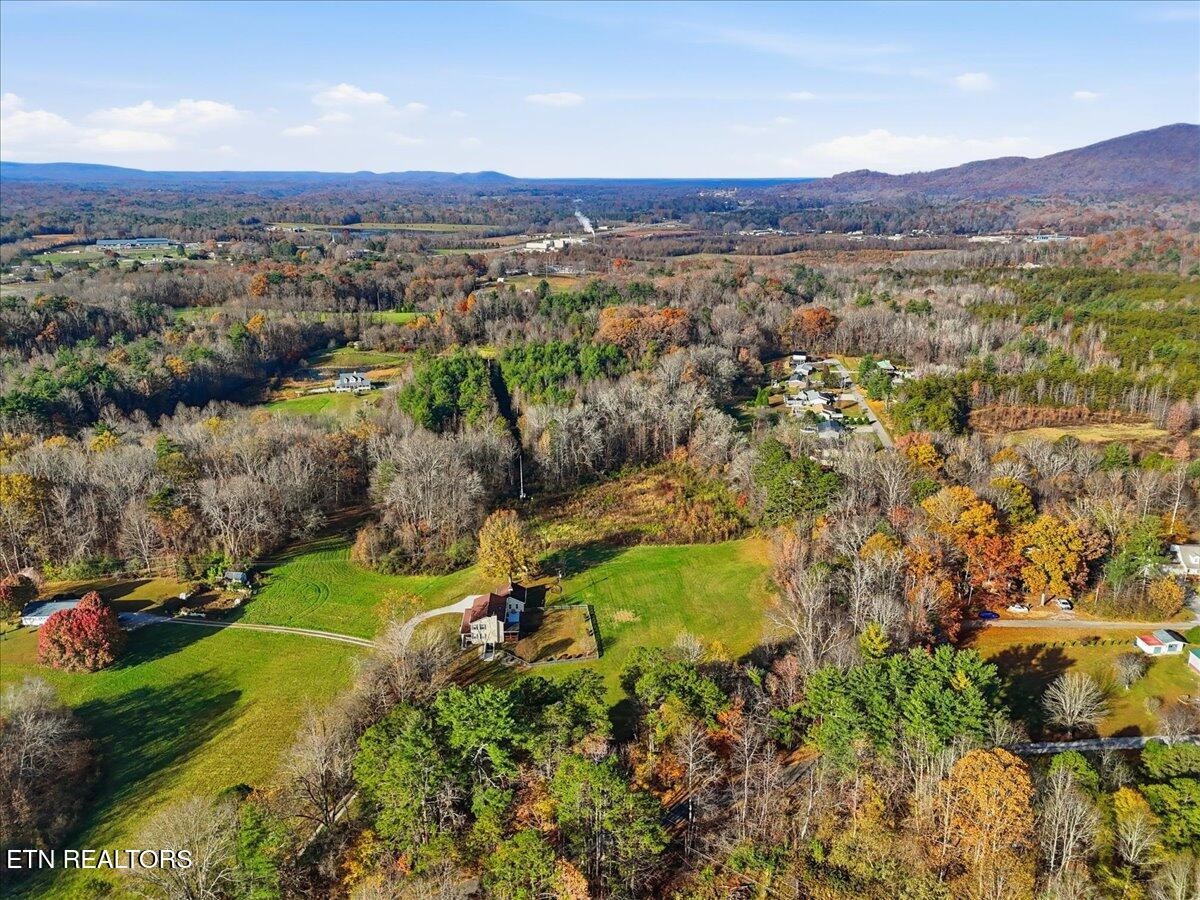 105 Carl Terry Road Wartburg, TN 37887 - Photo 44 of 55 a view of a city with mountains in the background