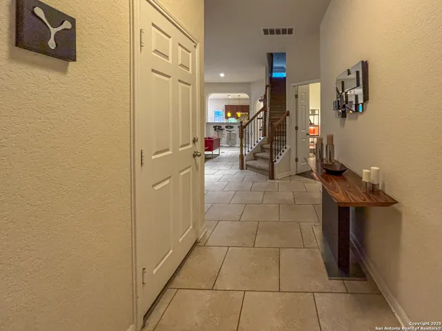 a view of a gallery with window