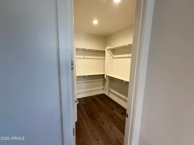 a view of walk in closet