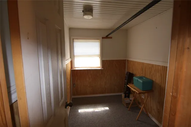 a view of outdoor space with garden and entertaining space