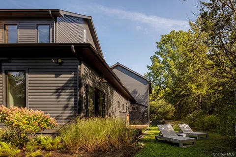 a front view of a house with street