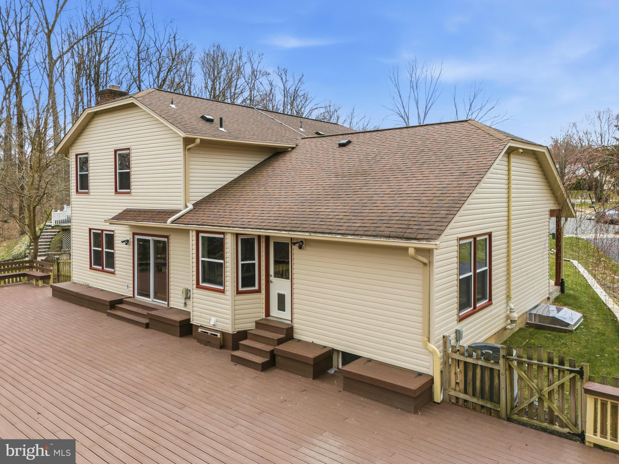 7201 Neaptide Lane Burke, VA 22015 - Photo 49 of 75 a view of a house with a backyard