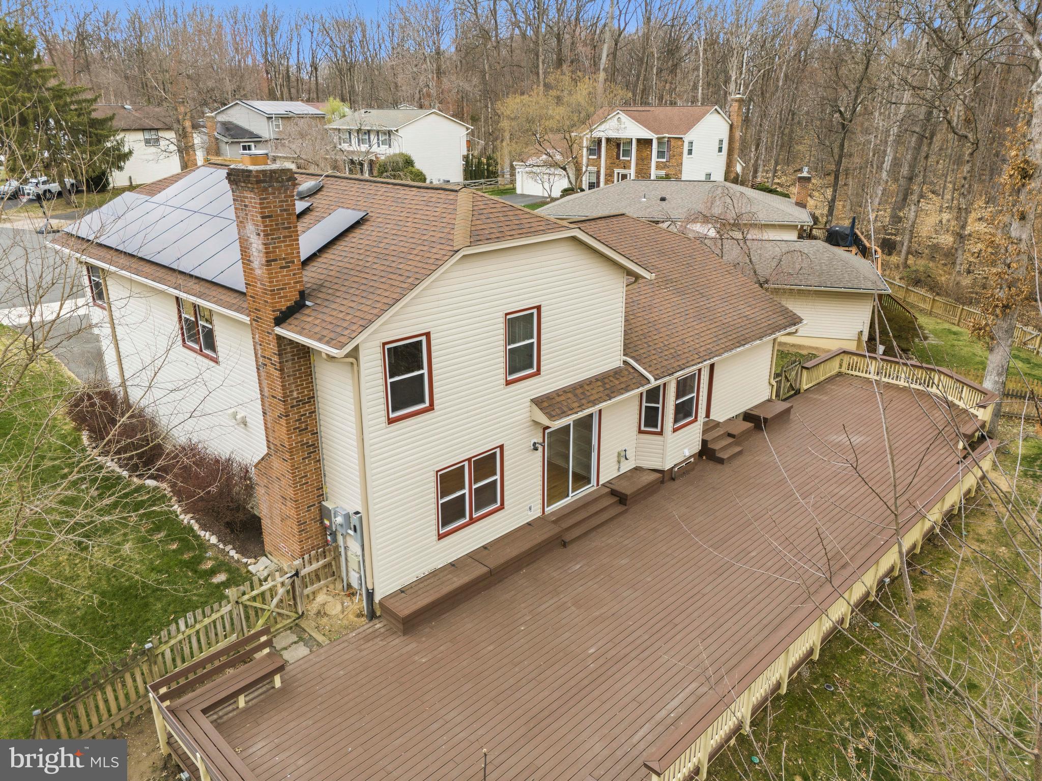 7201 Neaptide Lane Burke, VA 22015 - Photo 52 of 75 a view of a house with a yard
