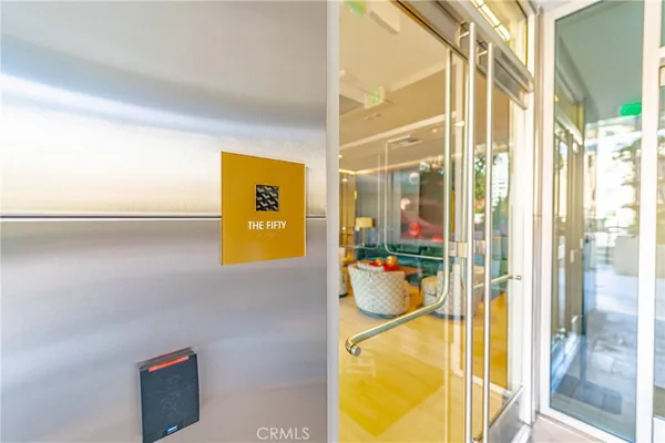 a view of a bathroom with a tub