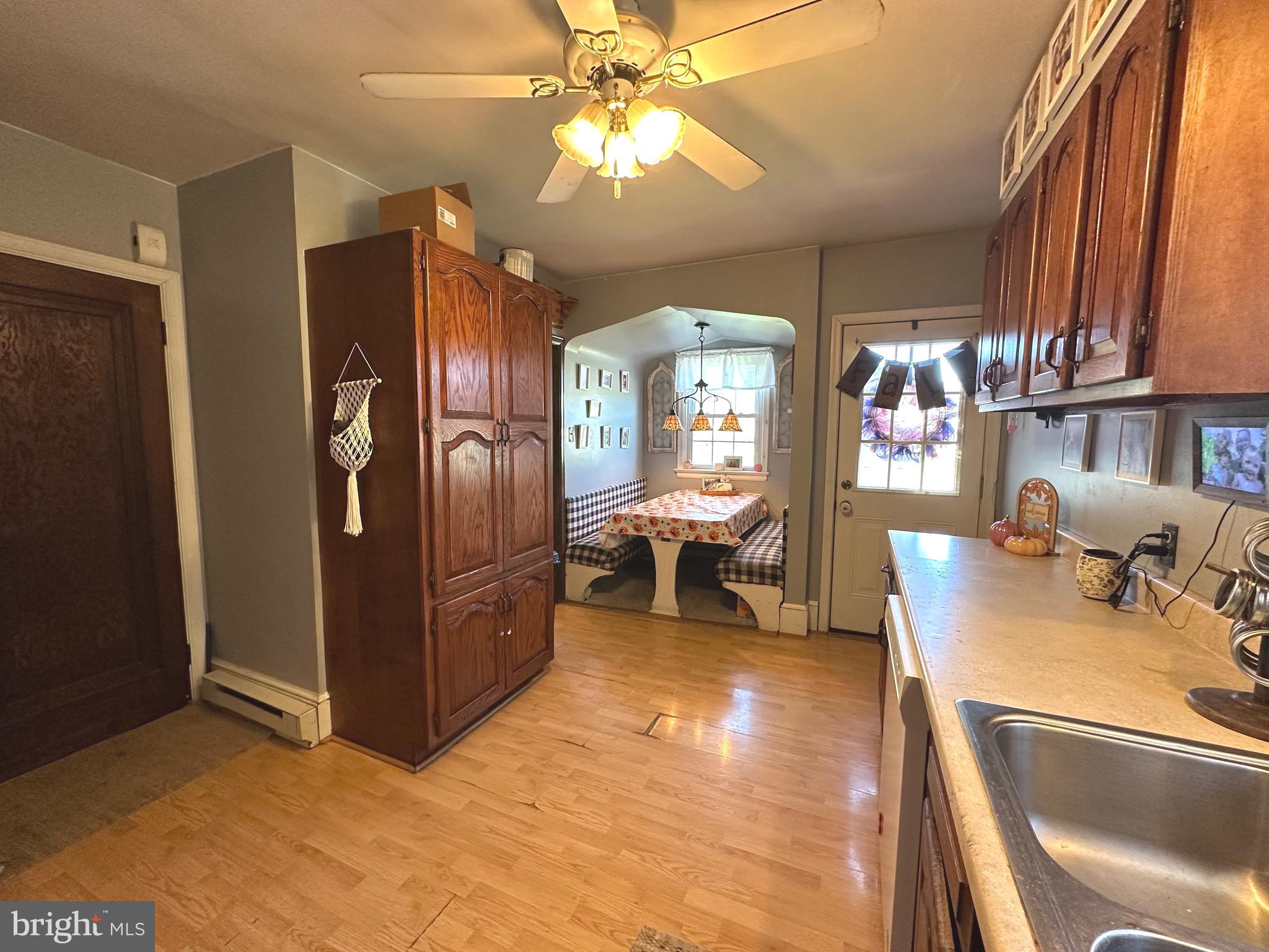 18452 Path Valley Road Dry Run, PA 17220 - Photo 12 of 45 a kitchen with refrigerator and window
