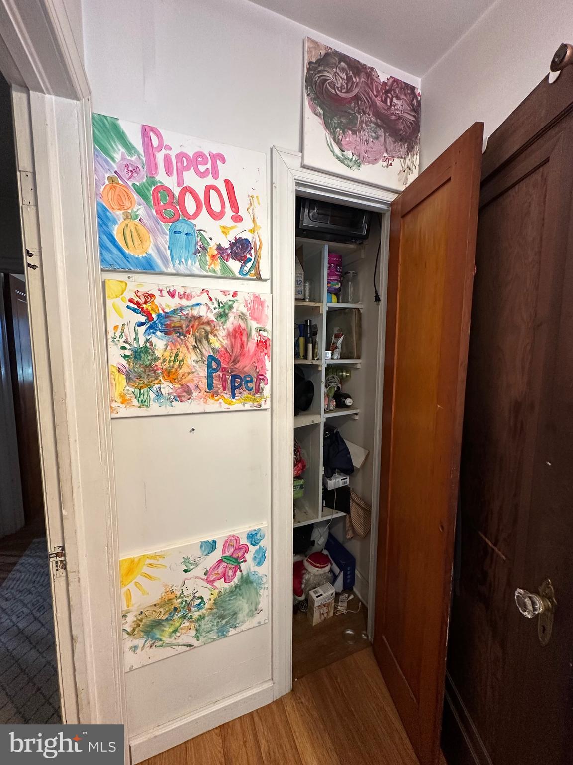 18452 Path Valley Road Dry Run, PA 17220 - Photo 22 of 45 a view of a hallway with wooden floor and closet