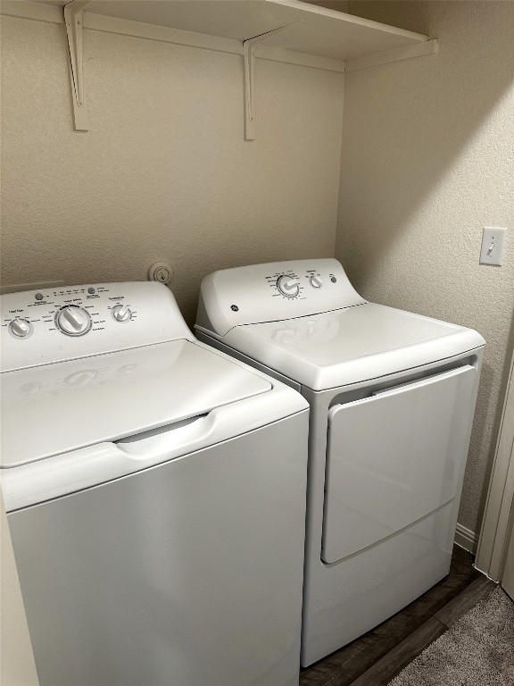 207 Enforcer Loop Jarrell, TX 76537 - Photo 11 of 15 a utility room with dryer and washer
