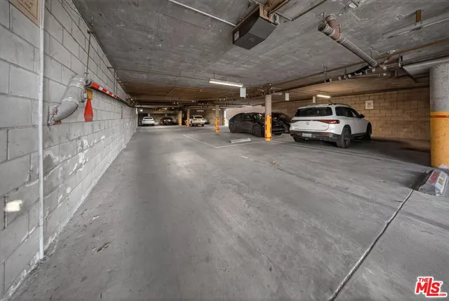 a view of a car parking garage