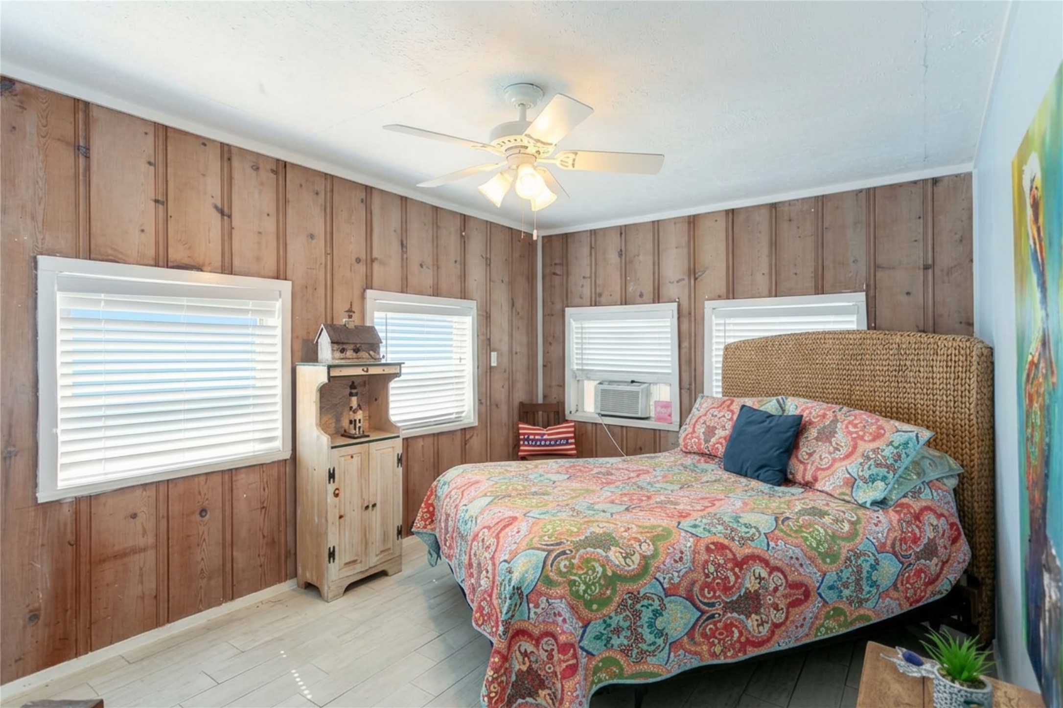959 South East Road Crystal Beach, TX 77650 - Photo 16 of 20 a bedroom with a bed and a window