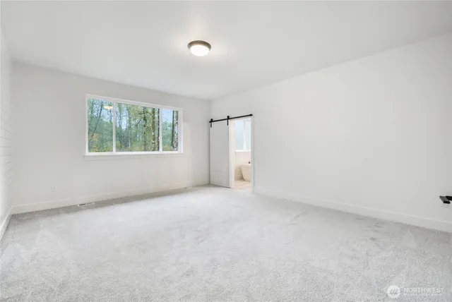 a view of empty room