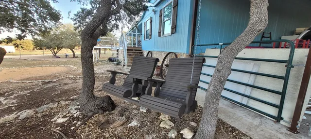 a view of outdoor space and deck
