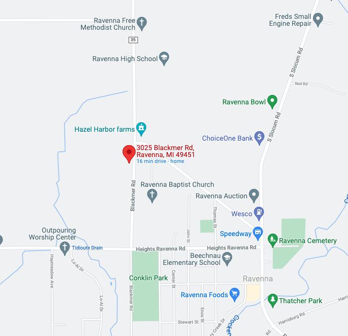 3025 Blackmer Road Ravenna, MI 49451 - Photo 32 of 34 MAPVIEW