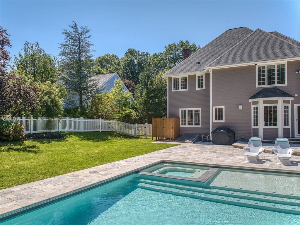 35 Buehler Road Bedford, MA 01730 - Photo 38 of 41 a view of a house with a swimming pool