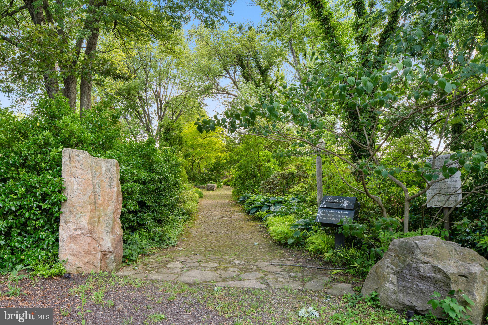 6764 Paxson Road New Hope, PA 18938 - Photo 81 of 116 Extensive gardens with trails