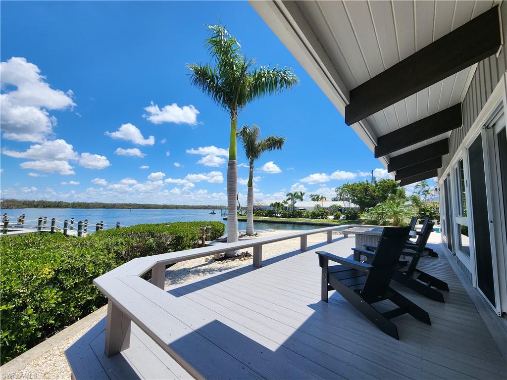 21521 Madera Road Fort Myers Beach, FL 33931 - Photo 12 of 45 a view of outdoor space with seating space