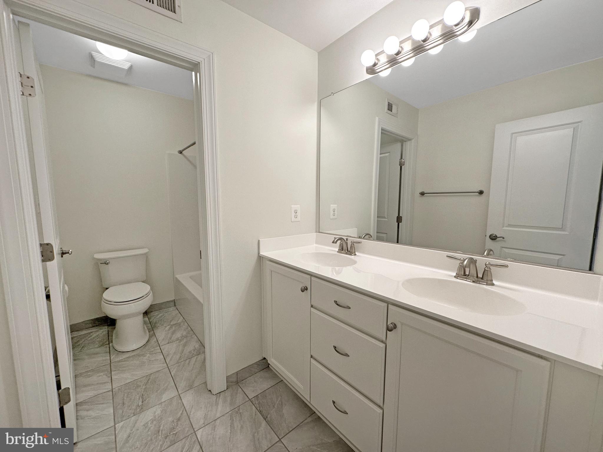 504 Teak Road Crownsville, MD 21032 - Photo 50 of 94 Upper Level Full Hall Bathroom w/ Double Sink