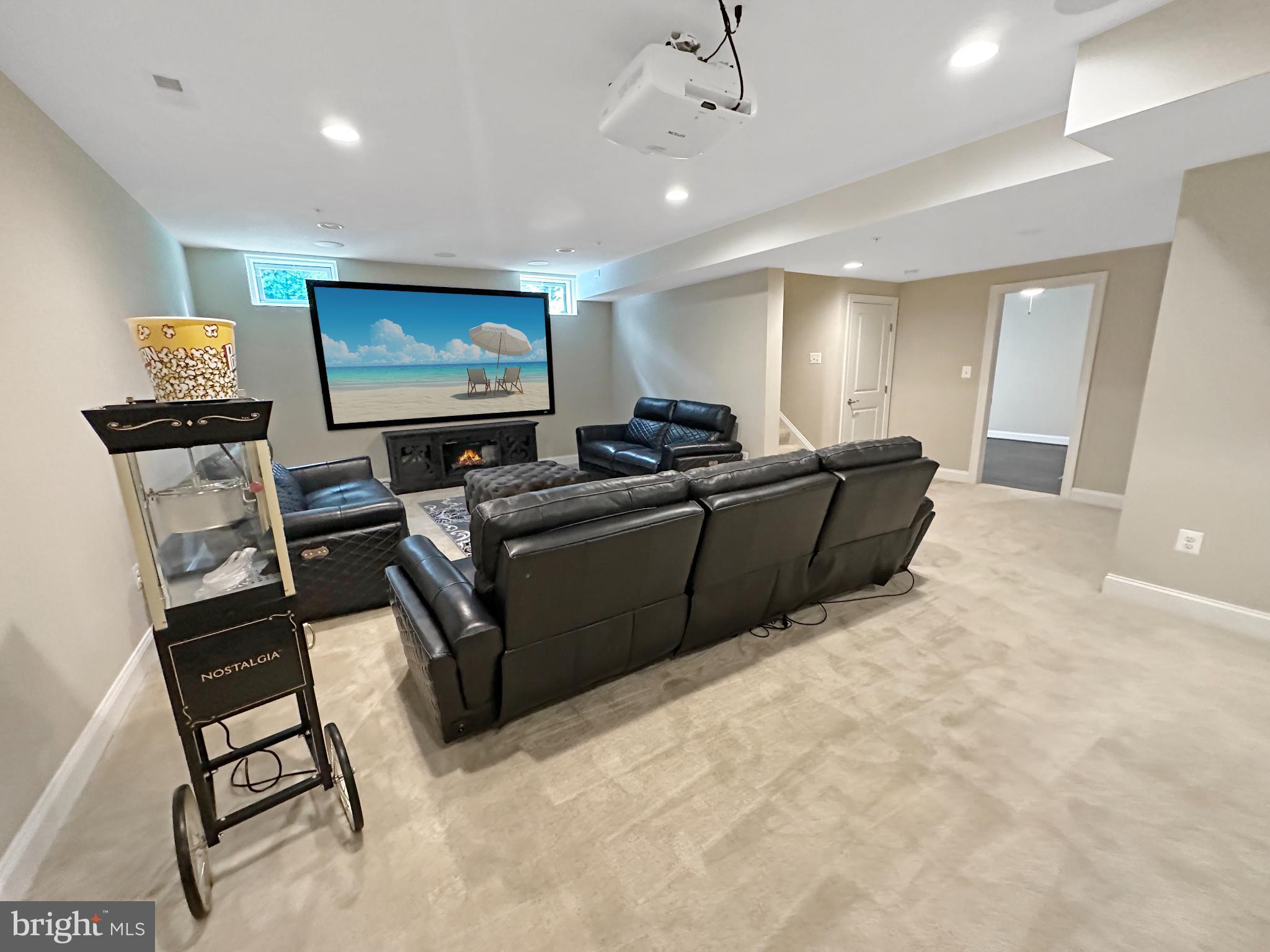504 Teak Road Crownsville, MD 21032 - Photo 58 of 94 Lower Level Family / Rec / Theater Room