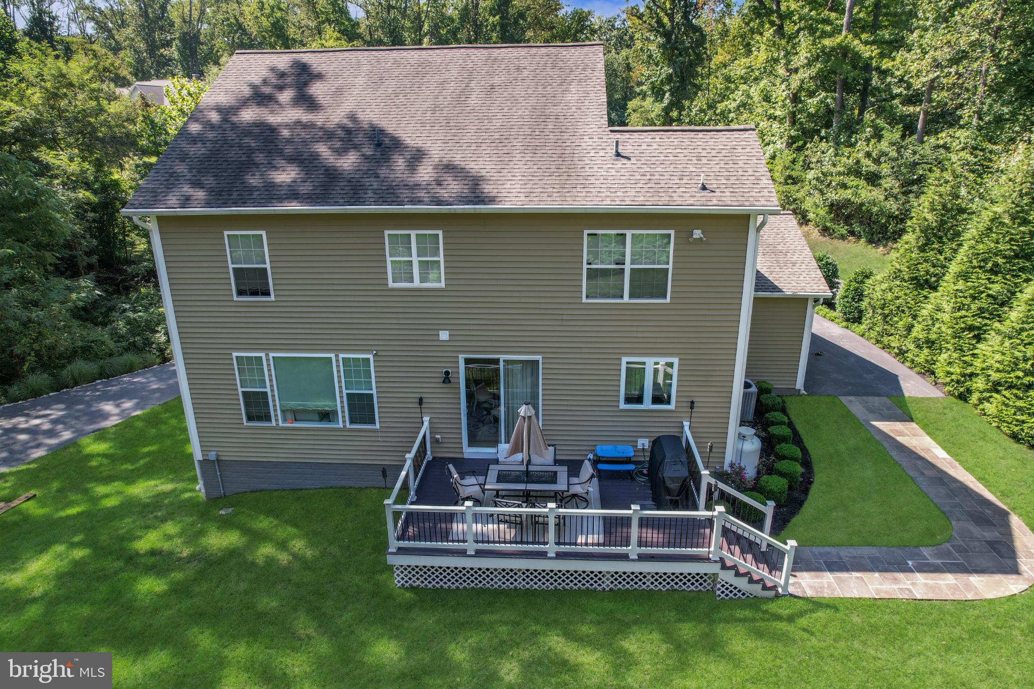 504 Teak Road Crownsville, MD 21032 - Photo 7 of 94 Rear Aerial View