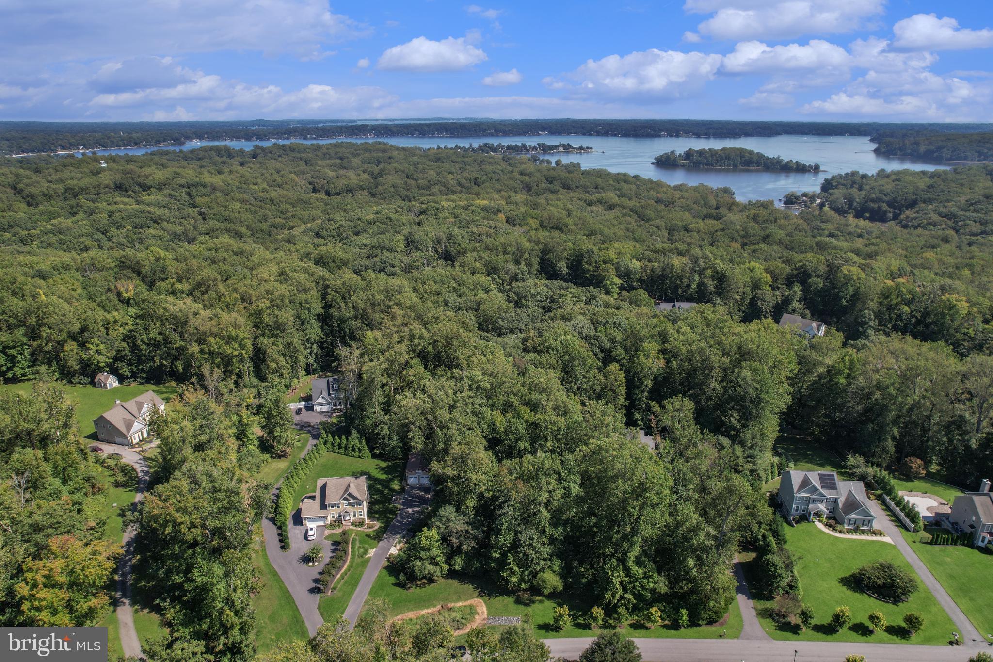504 Teak Road Crownsville, MD 21032 - Photo 78 of 94 Aerial View of the Scenic Severn River!