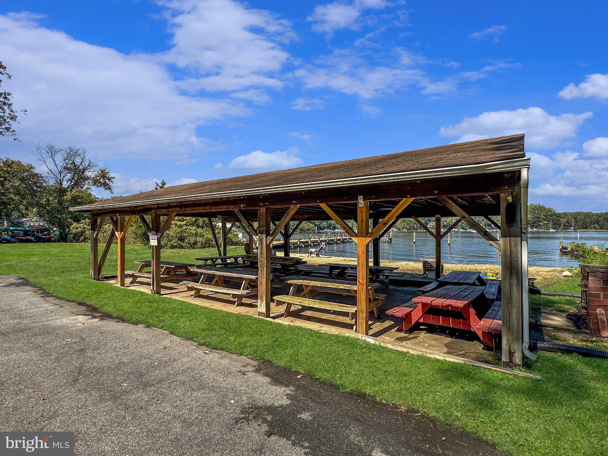 504 Teak Road Crownsville, MD 21032 - Photo 86 of 94 Community Pavilion w/ Picnic Tables