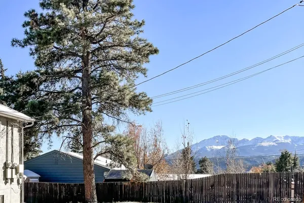 a view of sky from balcony
