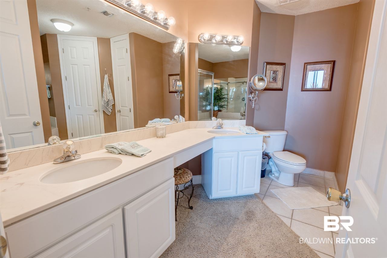 27284 Gulf Road, Unit 213 Orange Beach, AL 36561 - Photo 29 of 40 Dbl vanities. Granite tops.