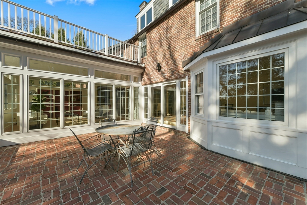 17 Laurel Road Brookline, MA 02467 - Photo 24 of 29 a view of a building with a large window