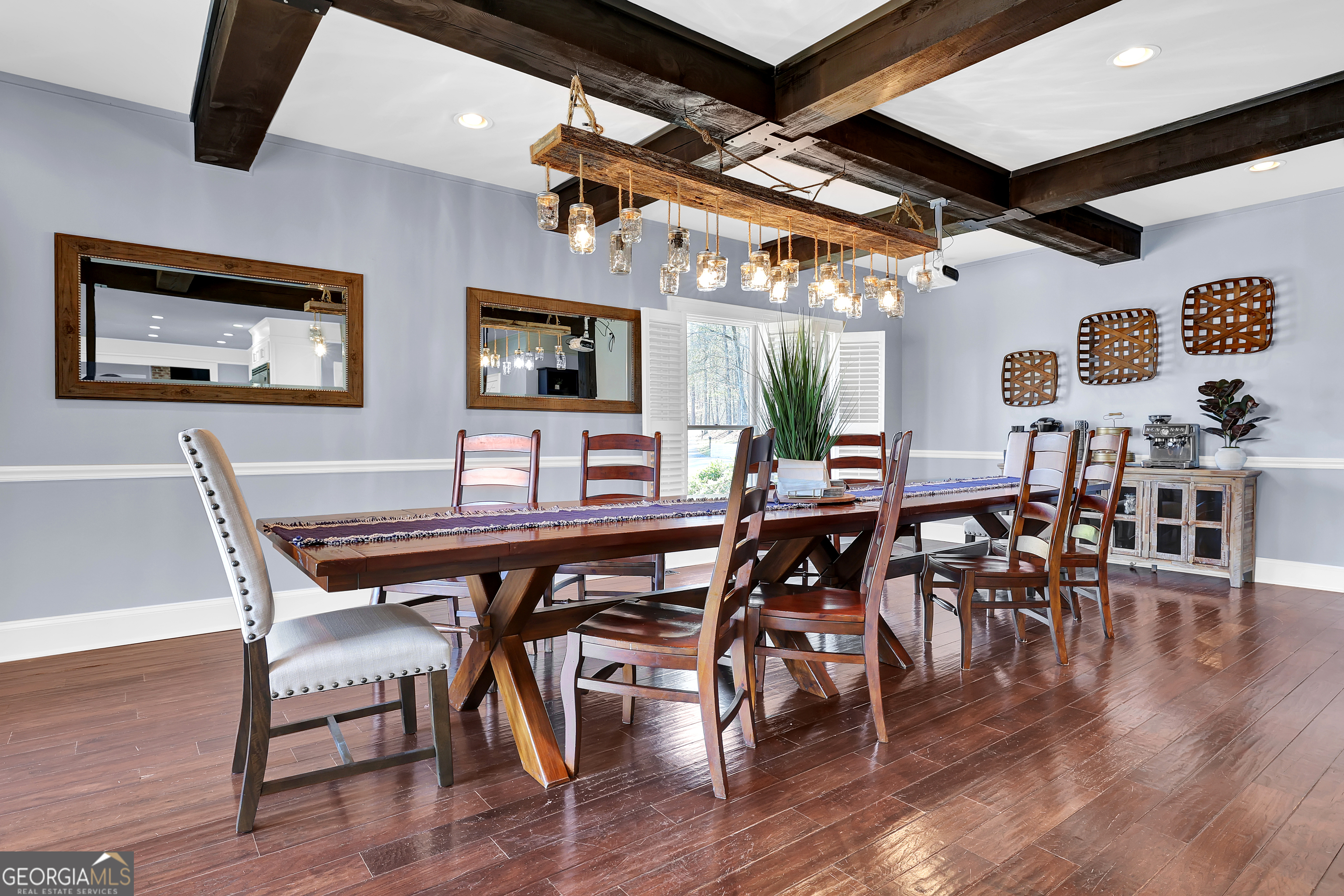 121 Grace Trace Lizella, GA 31052 - Photo 13 of 197 a view of a dining room with furniture and wooden floor