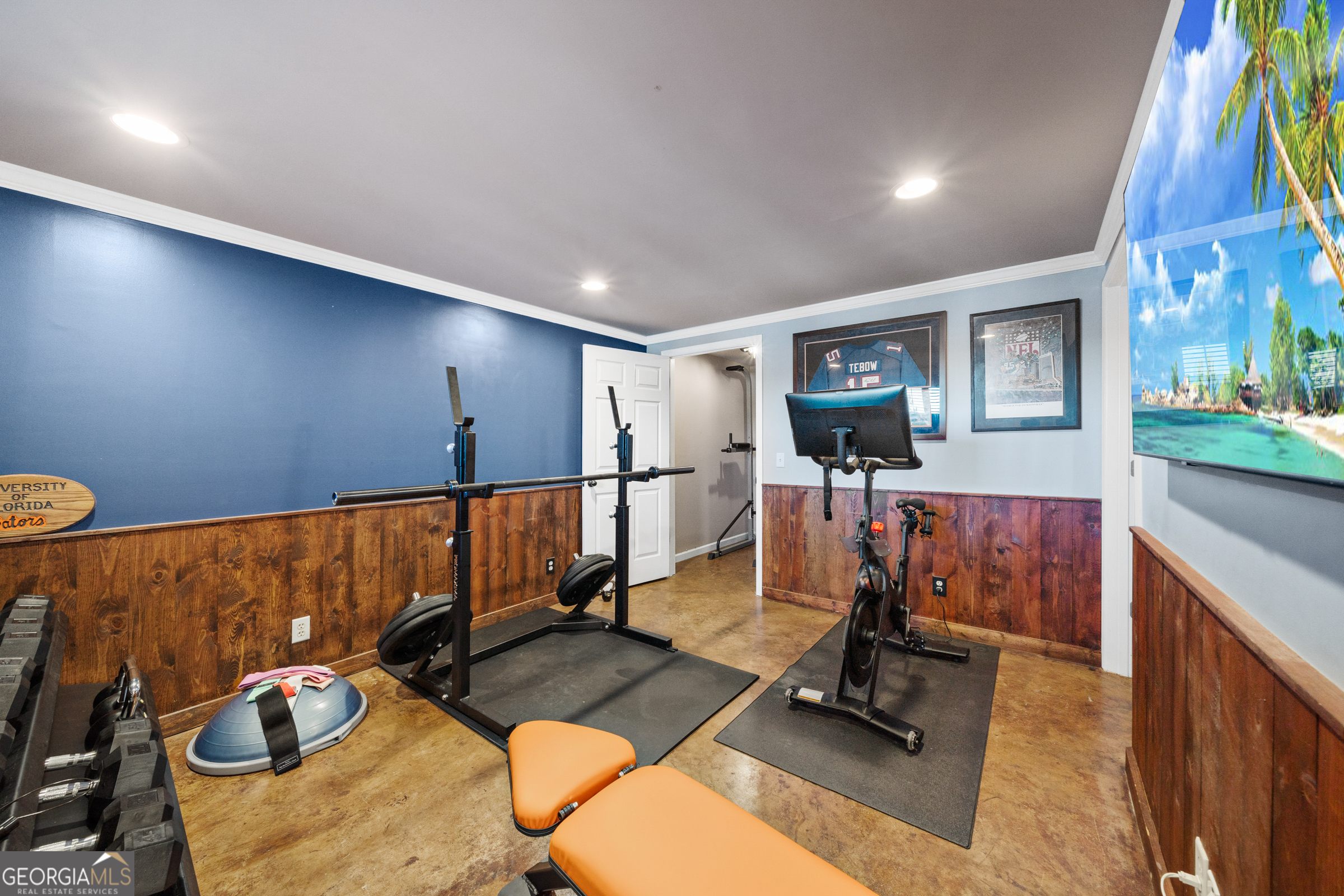 121 Grace Trace Lizella, GA 31052 - Photo 173 of 197 a view of a room with gym equipment