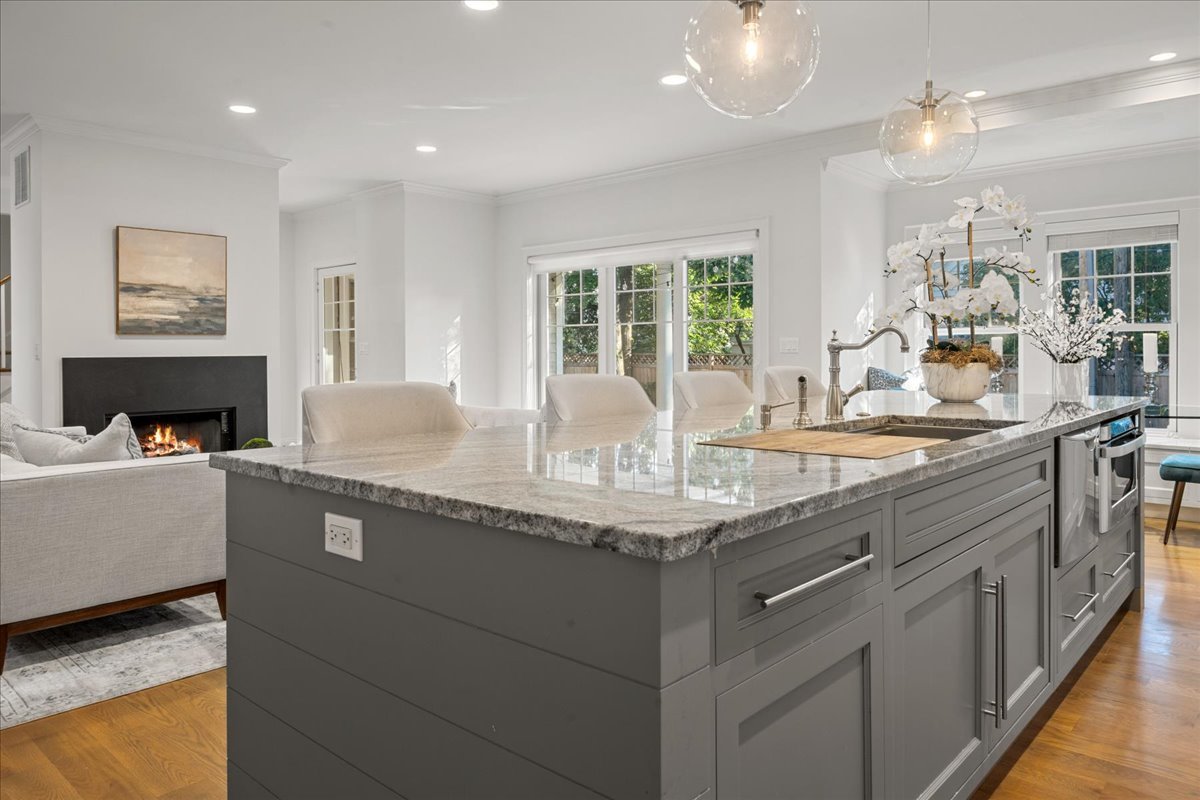 1625 Sunset Ridge Road Glenview, IL 60025 - Photo 14 of 49 a kitchen with granite countertop a sink and a stove