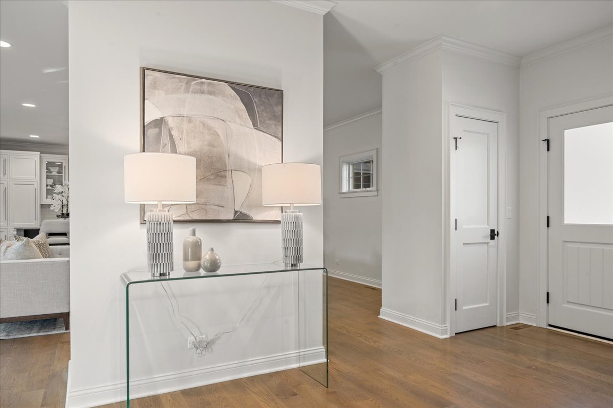 1625 Sunset Ridge Road Glenview, IL 60025 - Photo 3 of 49 a view of kitchen with furniture and wooden floor
