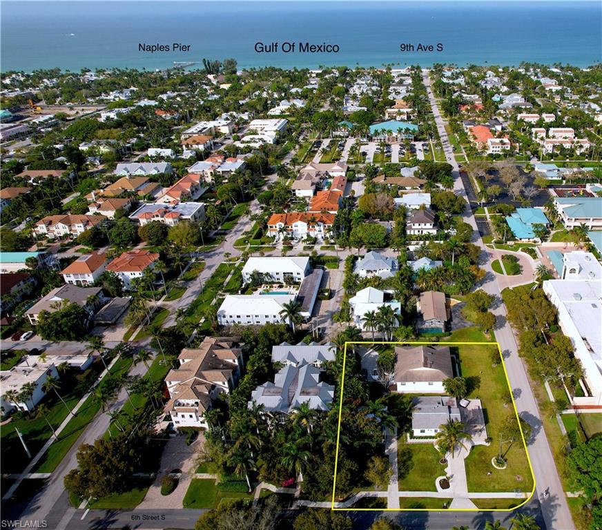 560 9th Avenue South Naples, FL 34102 - Photo 4 of 10 an aerial view of multiple house