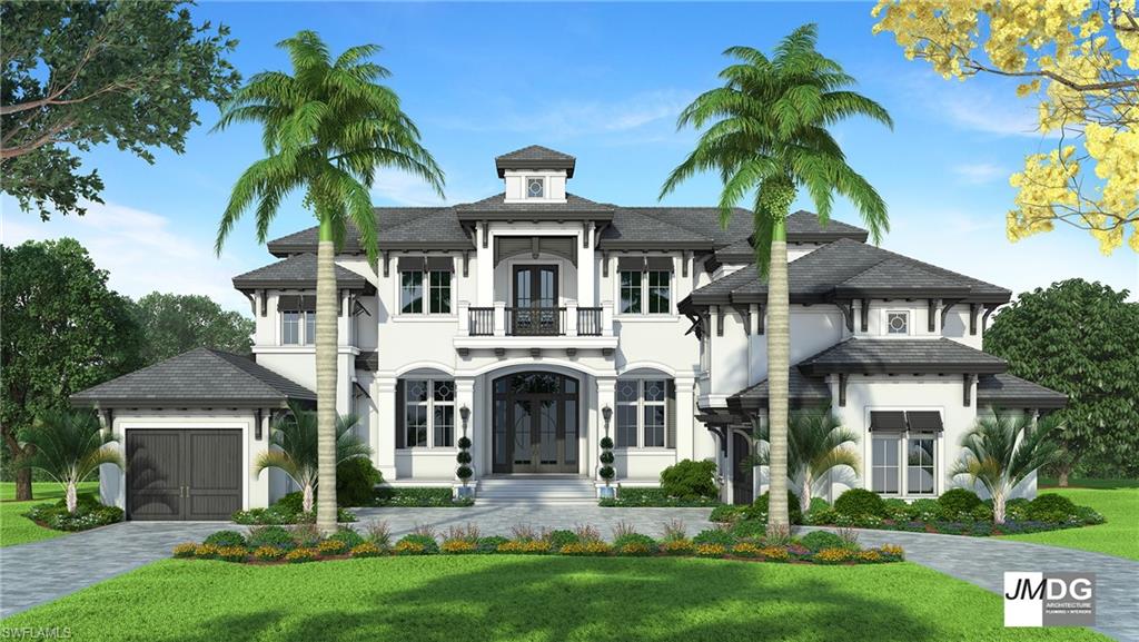 560 9th Avenue South Naples, FL 34102 - Photo 9 of 10 front view of house with a yard