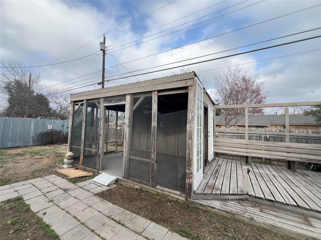 2204 Smith Avenue Taylor, TX 76574 - Photo 39 of 40 a outdoor space view with glass door and windows