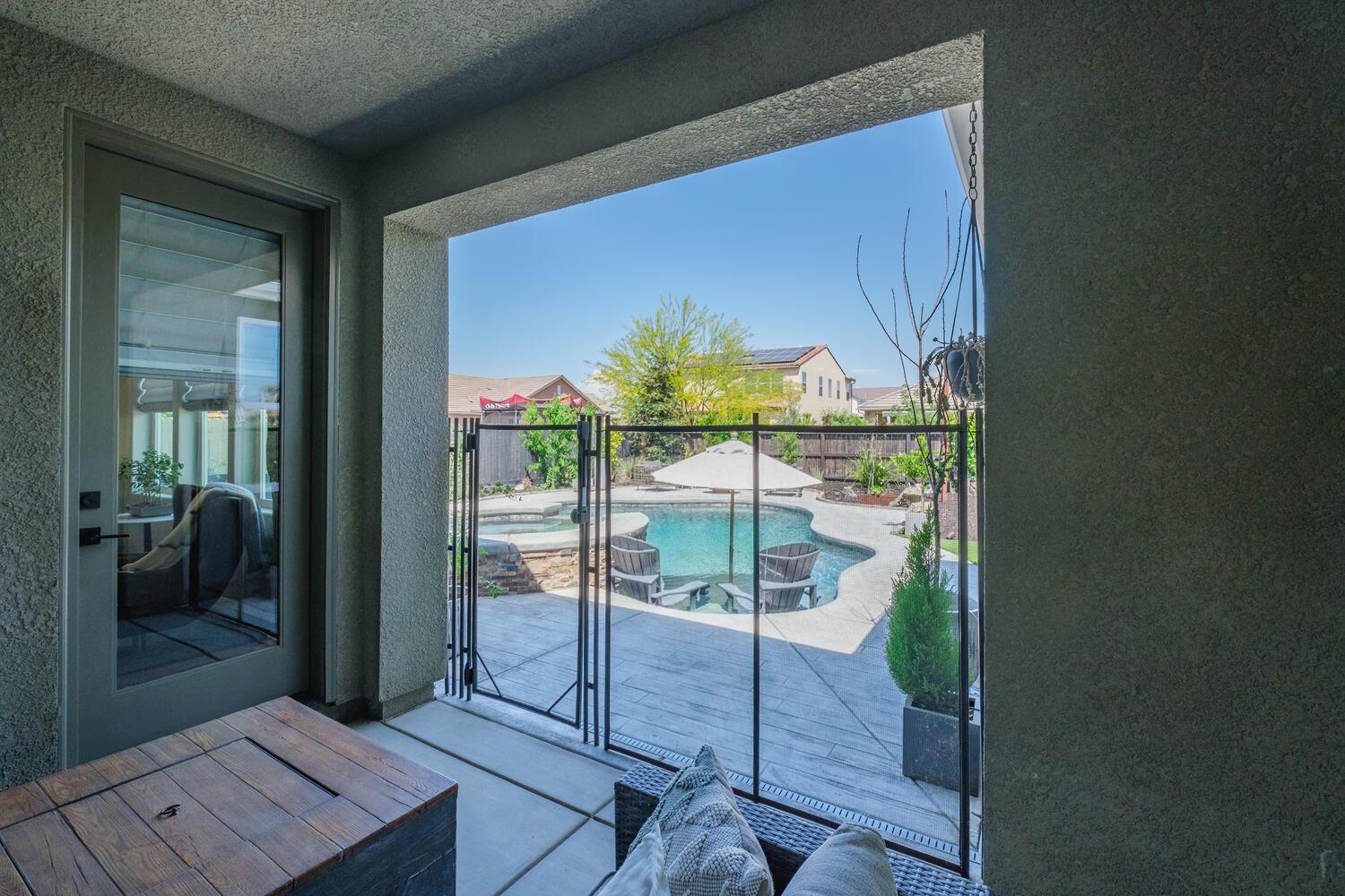 3477 Junipero Avenue Clovis, CA 93619 - Photo 33 of 39 a view of a room with a glass door