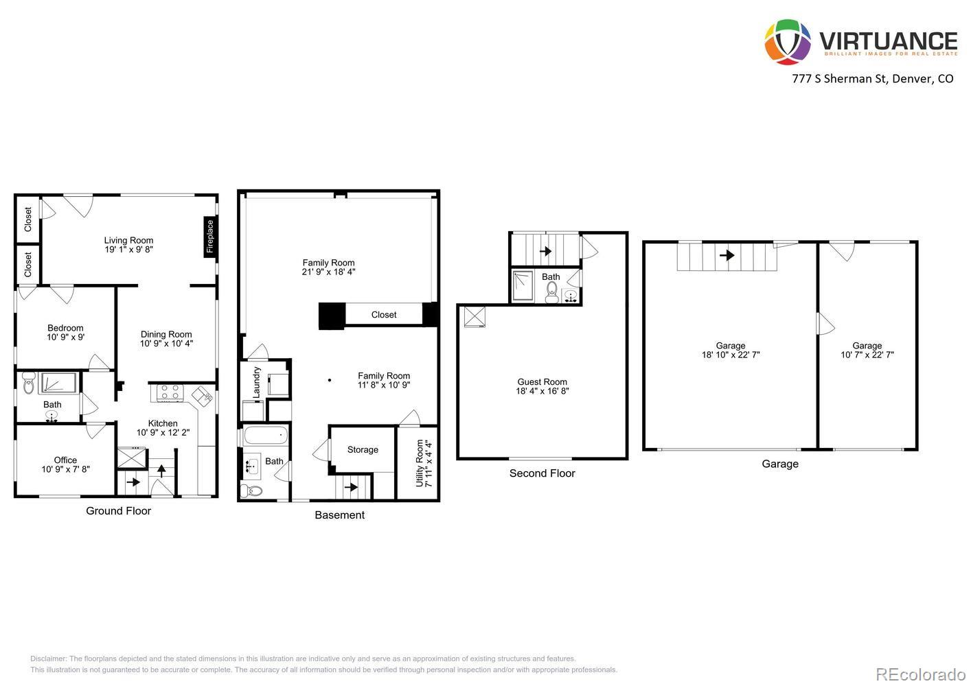 777 South Sherman Street Denver, CO 80209 - Photo 35 of 35 a picture of a floor plan
