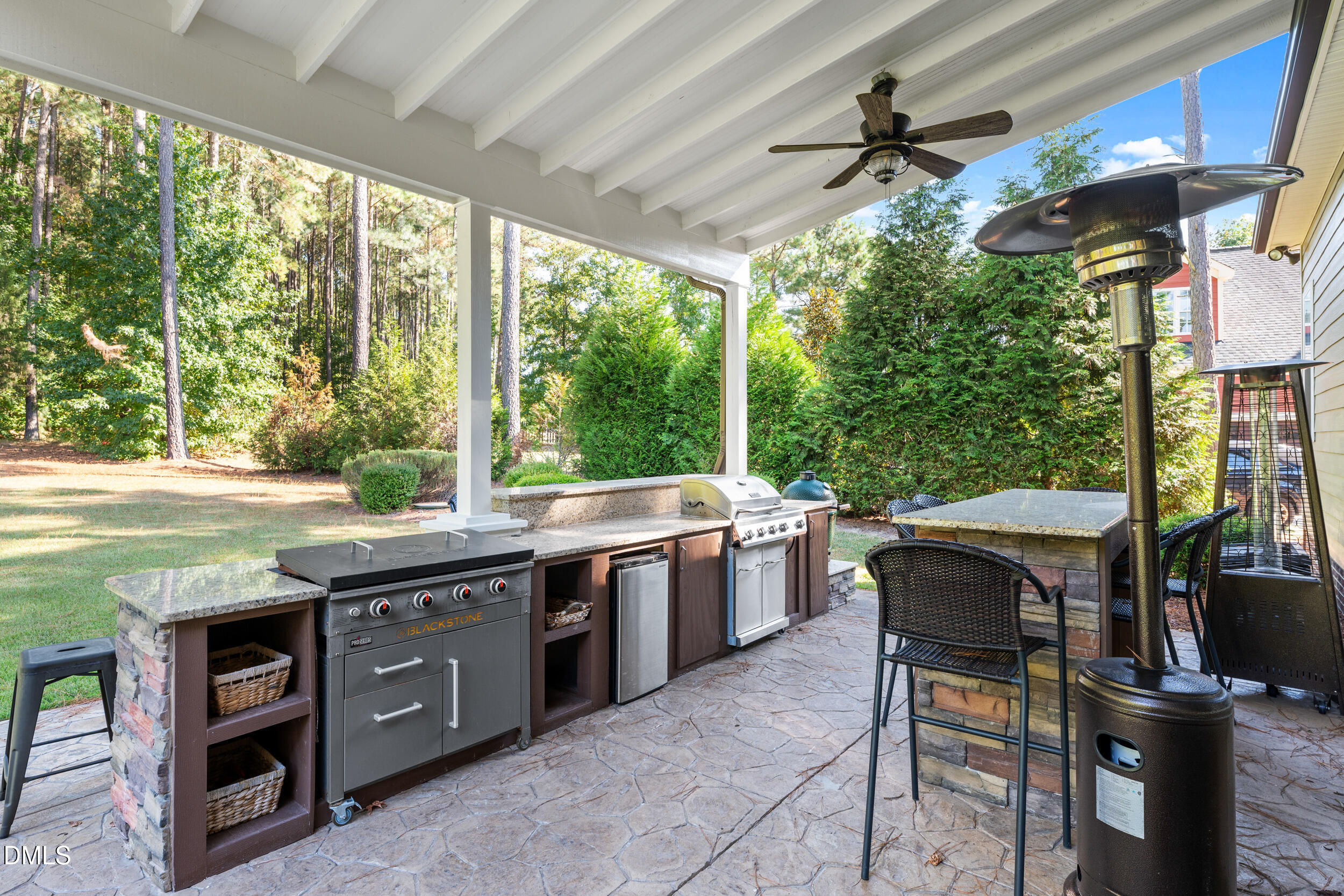 3612 Griffice Mill Road Raleigh, NC 27610 - Photo 34 of 48 Outdoor Kitchen