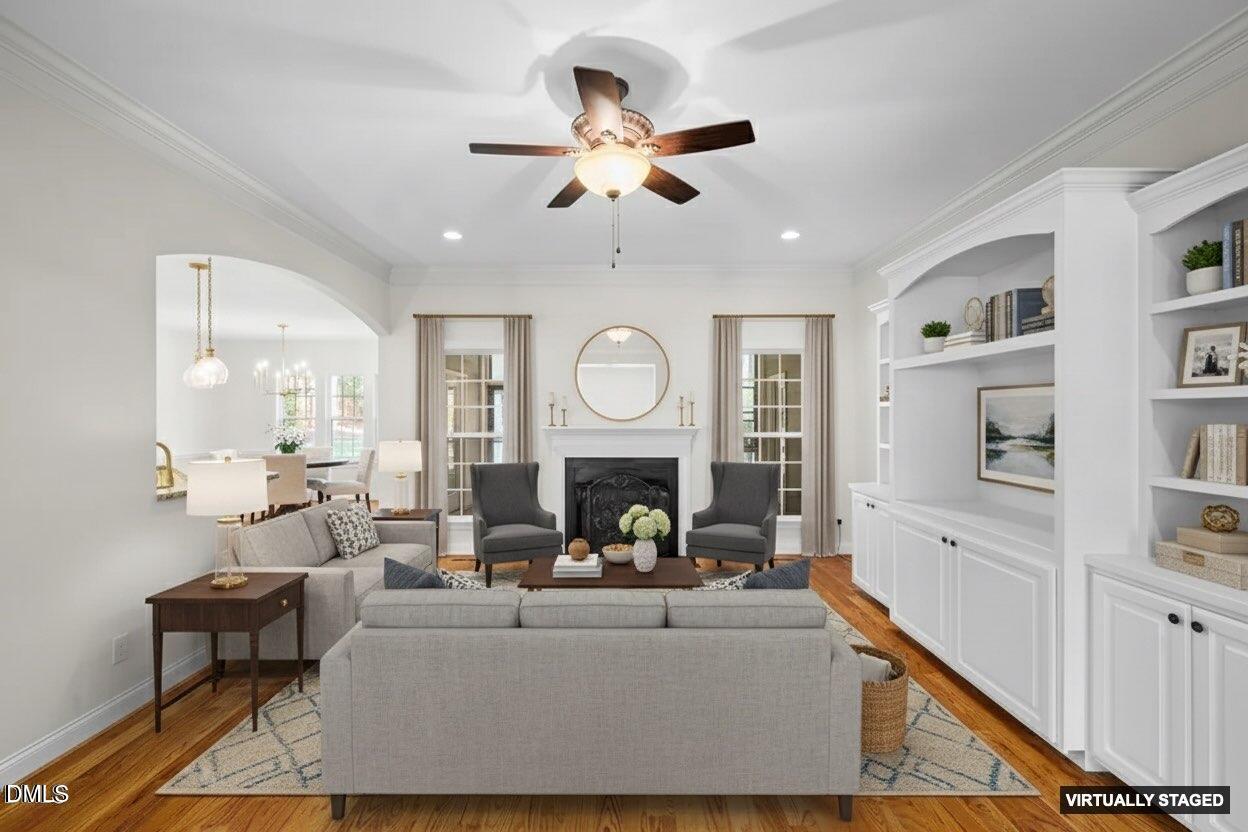 3612 Griffice Mill Road Raleigh, NC 27610 - Photo 7 of 48 Living Room_MLS