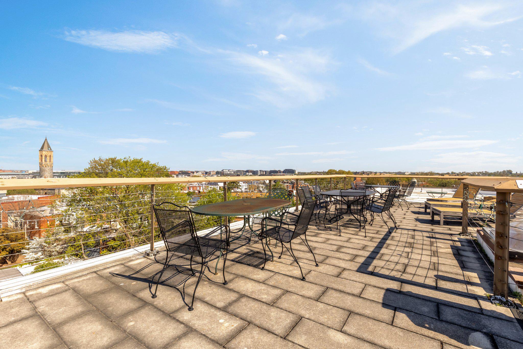 644 Massachusetts Avenue Northeast, Unit 400 Washington, DC 20002 - Photo 18 of 24 a view of a balcony with an ocean view