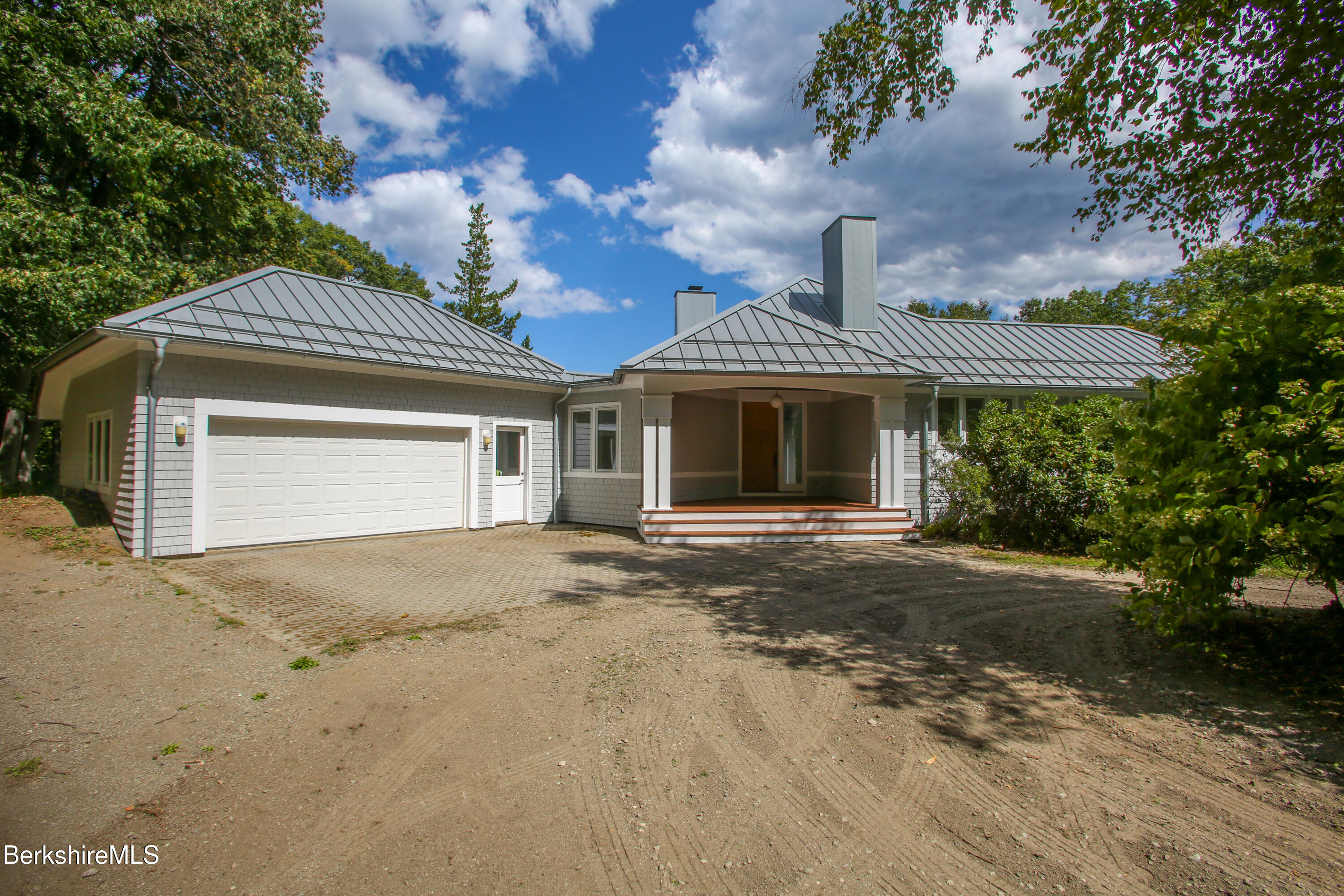 240 Beldingville Road Ashfield, MA 01330 - Photo 41 of 45 a front view of a house with garden