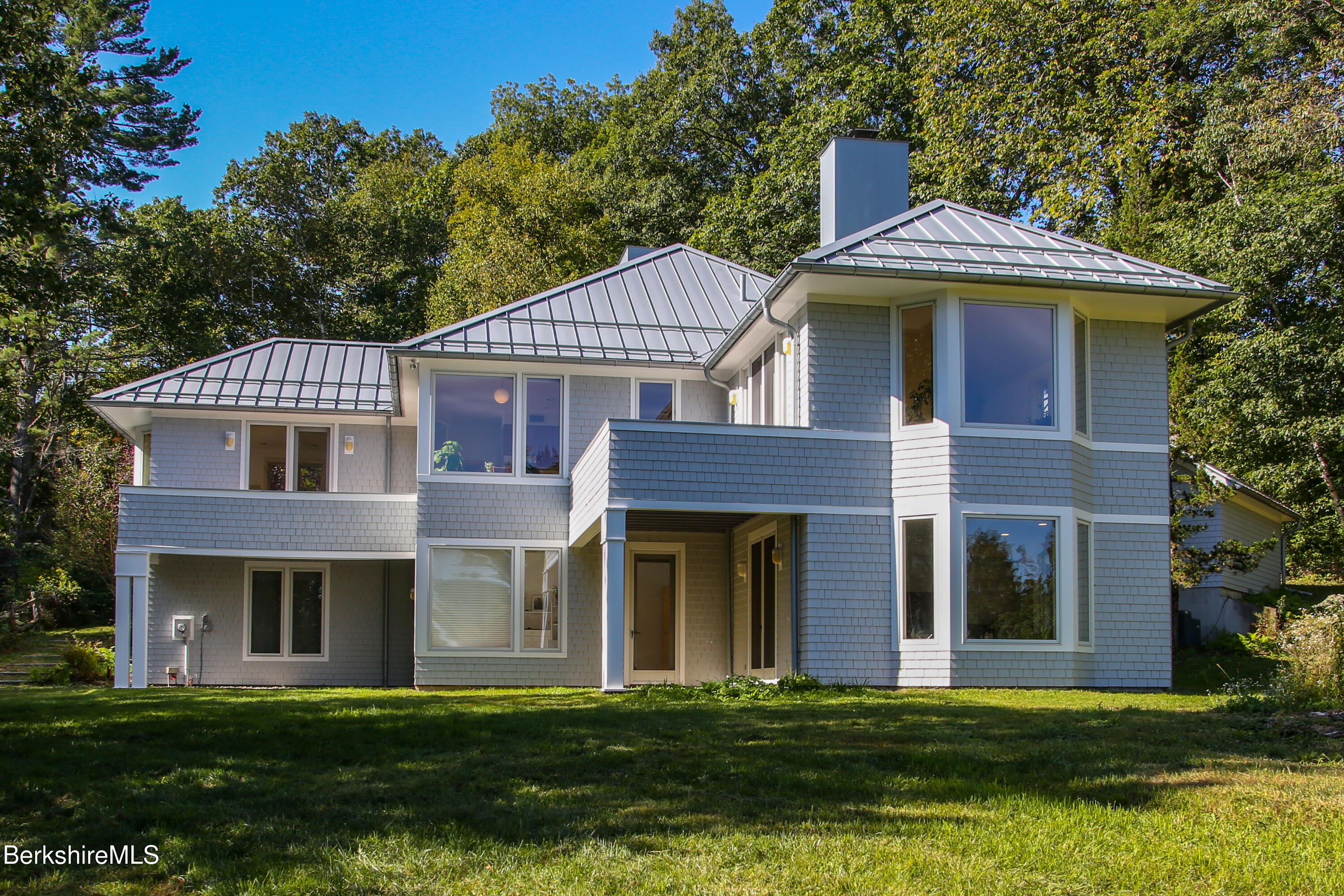 240 Beldingville Road Ashfield, MA 01330 - Photo 7 of 45 a front view of a house with a garden