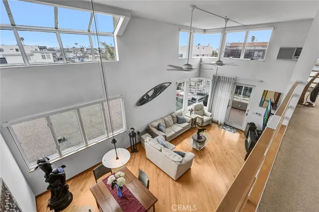 a view of a kitchen with natural light