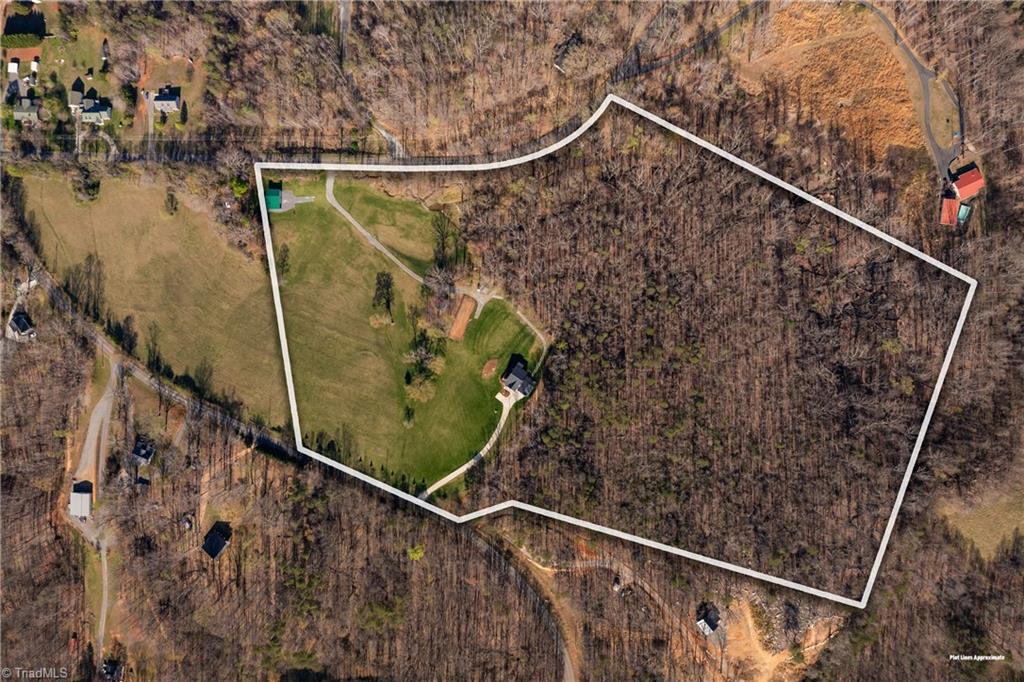 1626 Black Mountain Road Pilot Mountain, NC 27041 - Photo 44 of 47 Boundary lines are not exact